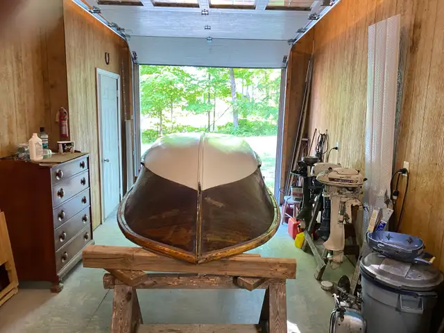 Chestnut Canoe Company Molded Mahogany Plywood Boat Topper in Powerboats & Motorboats in Pembroke - Image 4