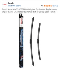 Bosch Aerotwin A088S Wiper Blade Set 26” 20” Hamilton Ontario Preview