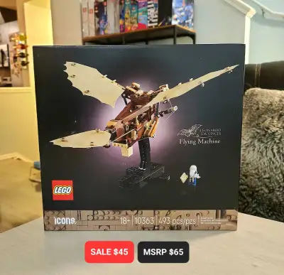 Lego Leonardo da Vinci's Flying Machine [SALE], View more