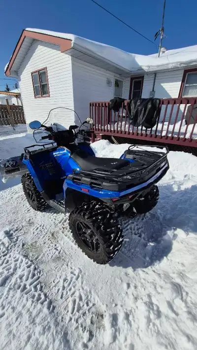 2022 polaris sportsman 570eps high end plow and Winch, windshield, hand warmers, cover, power steeri...