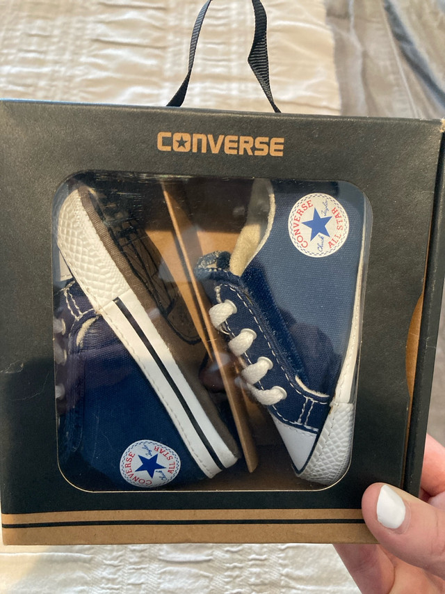 Baby converse in Clothing - 0-3 Months in Edmonton