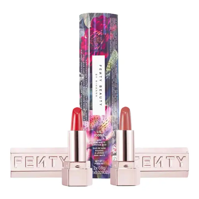 FENTY BEAUTY LIL ICONS MINI SEMI-MATTE LIPSTICK DUO - BRAND NEW in Health & Special Needs in City of Toronto - Image 2