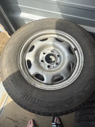 I’m selling my set of Bridgestone Blizzak winter tires as I no longer need them. They are mounted on...