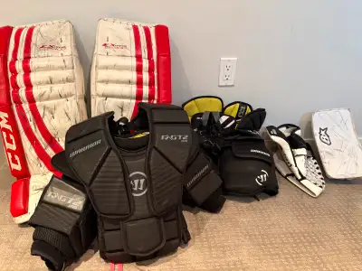 Goalie equipment for 8 to 12 year old, View more