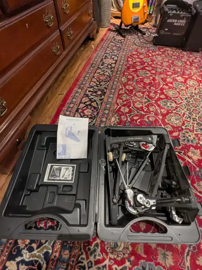 Double Bass Pedals Iron Cobra 900, hardshell case, manual, key, View more