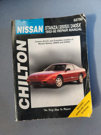 Chilton 1982-1992 Nissan Stanza/200SX/240SX Service Manual