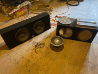 Car truck subwoofer boxs and speakers