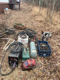 Suitcase welder, rod oven, cable, etc