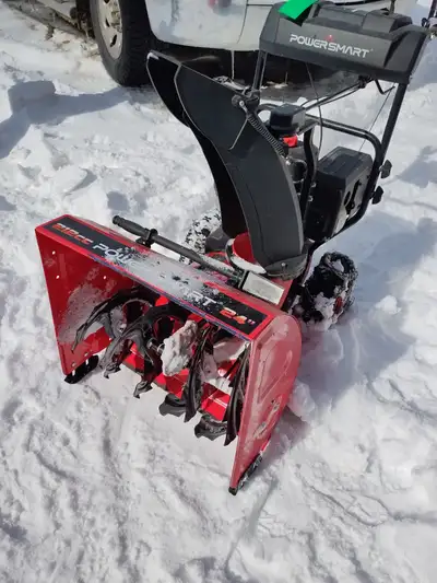 PowerSmart souffleuse, 24", 212cm3, demmarage électrique.