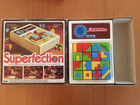 1975 Vintage Lakeside's Superfection Puzzle Timer Game As  Is