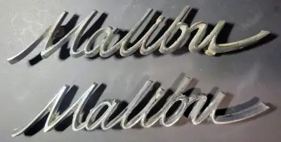 Antique Malibu car emblems. Will ship anywhere buyer pays shipping or can be picked up. Check out my...