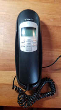 Vtech Corded Phone w. Caller ID - NO POWER NEEDED TO WORK!