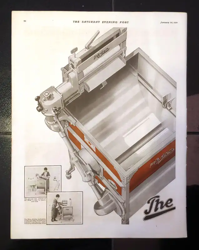 Old washing machine ads dating 1921. in Arts & Collectibles in Belleville - Image 4