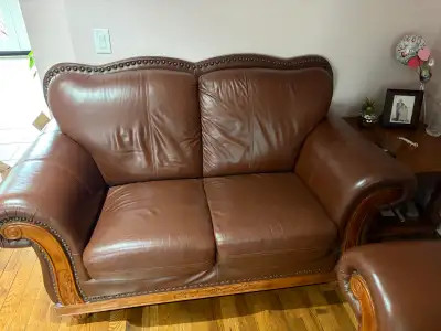 HIGH GRADE LEATHER SOFA SET, View more