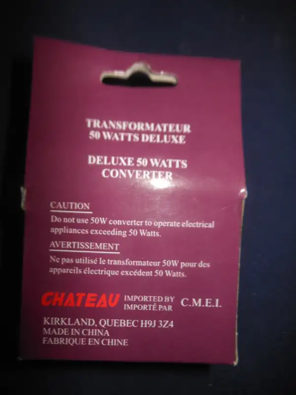 Euro power adapters in Security Systems in City of Montréal - Image 5