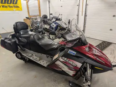 2007 Skidoo GTX Limited. 600 SDI, with new sockets. Lightly studded track in excellent condition. Ru...