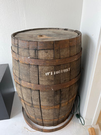 Wood barrel 