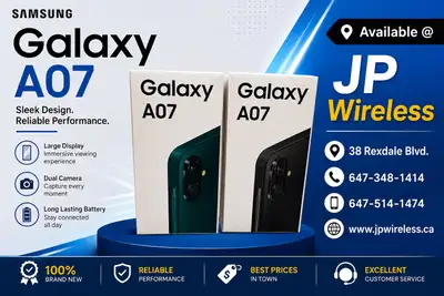 Samsung Galaxy A07 | 64GB- Unlocked, View more