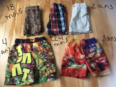 Culottes courtes et maillots bain, View more