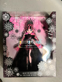 Monster high winter edition doll