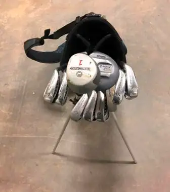 11 pc golf club Right handed  mixed set, with a bag, View more