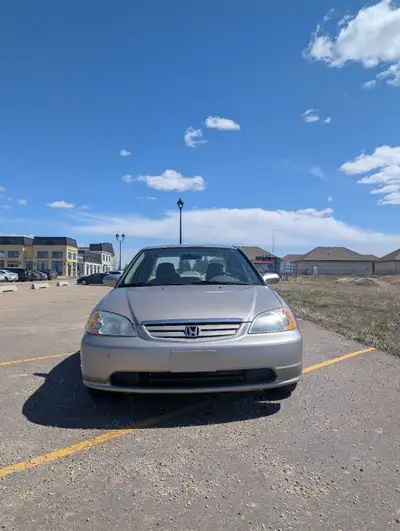 Hey hey, looking to sell my car! 2002 Honda Civic LX Active AC works :3 265,852km D17A1 engine A who...