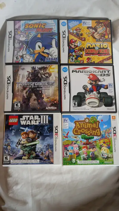 Assorted DS games, View more