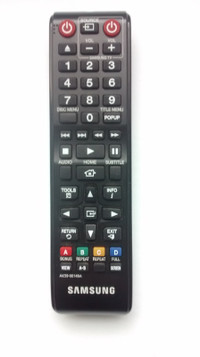Samsung remote control for Blueray/DVD player