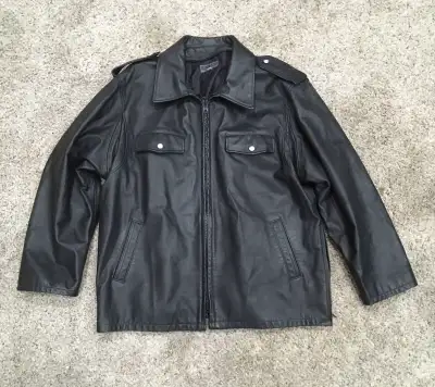 Men's Leather Jacket size 46/ lg