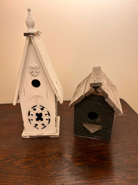 2 Birdhouses - price is for pair