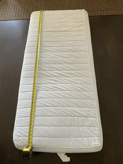 Toddler mattress with protector, View more