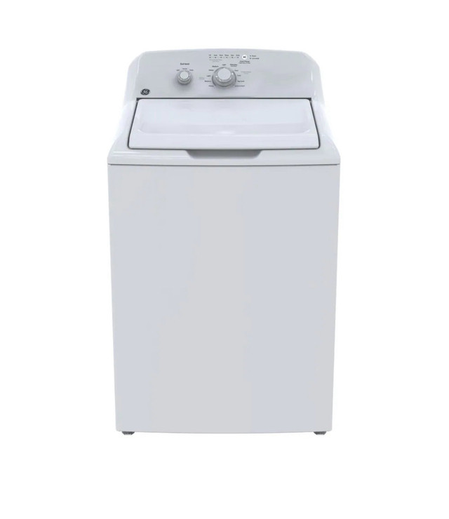 GE 27 Inch 4.4 cu. ft. Top Load Washer High Efficiency in White in Washers & Dryers in Calgary - Image 4