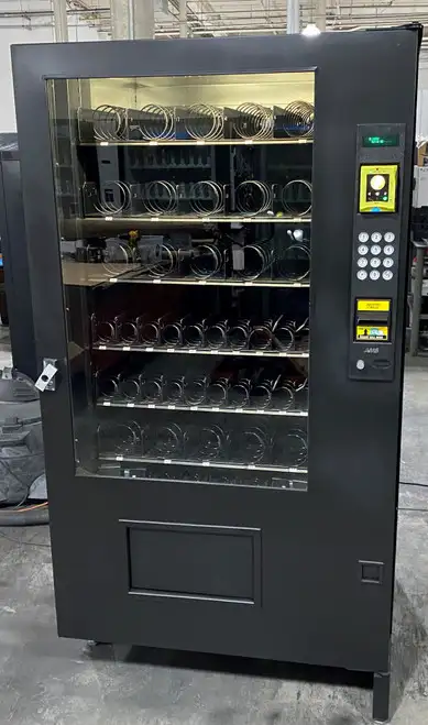Refurbished Vending machines available in warranty I have combo, pop, snack, coffee machines -card r...