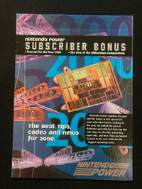 Rare Vintage Nintendo Power Subscriber Bonus Booklet, 2000 