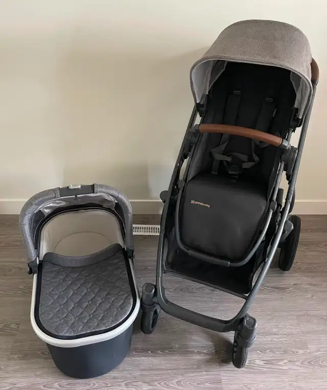 Uppababy Vista V2 with Toddler Seat and Bassinet in Strollers, Carriers & Car Seats in Edmonton - Image 2