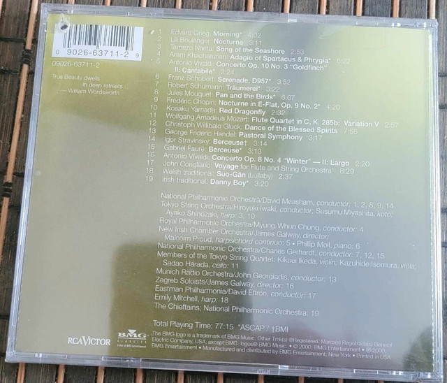 CD  neuf de relaxation  Flûte dans CD, DVD et Blu-ray  à Saint-Hyacinthe - Image 2