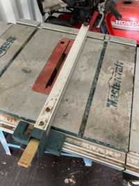 Masrercraft table saw. Parts. 