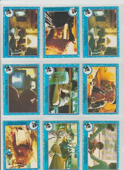 27 E.T MOVIE CARDS FROM 1982, View more