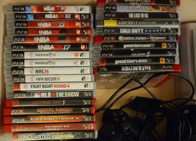 Ps3 with 27 games., View more