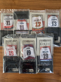 McDonald’s 2003 Mini Hockey Jerseys Set of 7 NEW