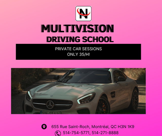 Professional Car driving classes with SAAQ Instructors65680491679235120