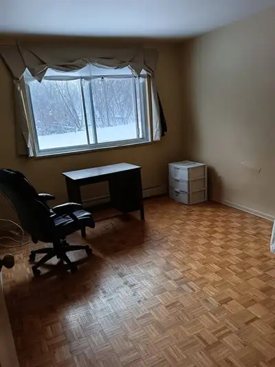 -One male roommate is living here already -Bright, spacious, quiet, with simple furniture -Bedroom s...