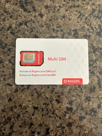 Rogers SIM Card