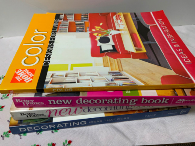 DECORATING BOOKS x 4, ALL DESIGN STYLES in Non-fiction in Kitchener / Waterloo