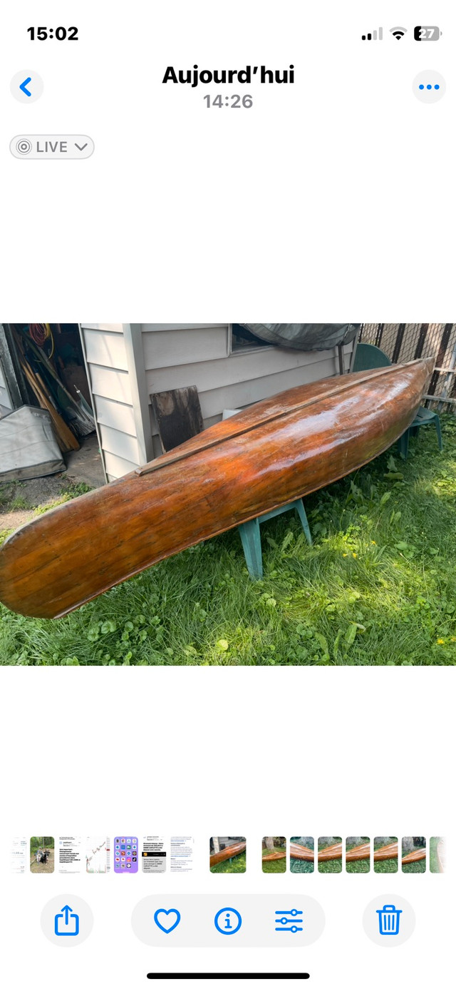 cannot cedre 14’ X 32 po,  50lbs dans Sports nautiques  à Ville de Montréal - Image 2