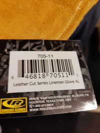 Leather Cut Series Lineman Glove 705