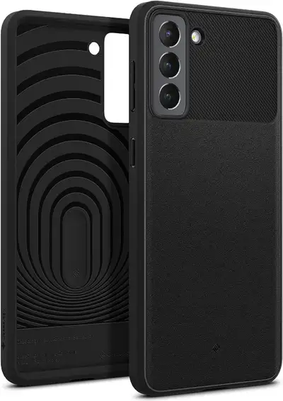 Caseology Vault Matte Black Phone Case for Samsung Galaxy S21 5G, View more