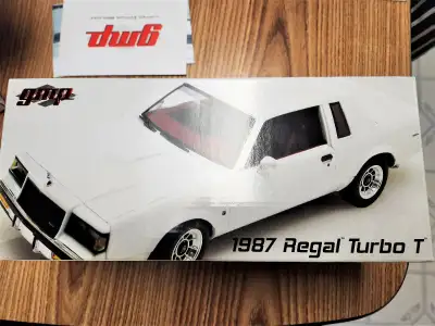 A really nice GMP 1987 Buick Regal "Turbo T". Model number 8204 in a Rare Scale 1:24. The colors are...