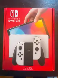 Nintendo Switch OLED New W Receipt + Games