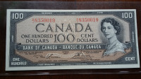 1954 $100.00 Bank of Canada Banknote